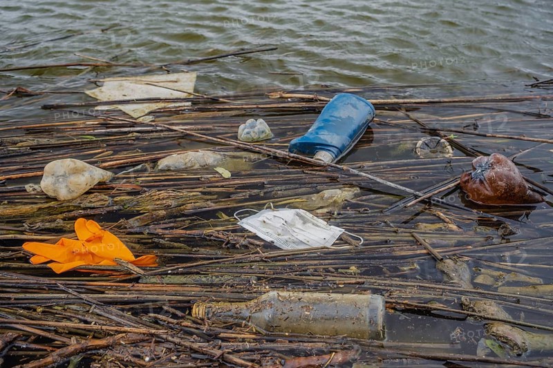 Symbolic image Environmental pollution