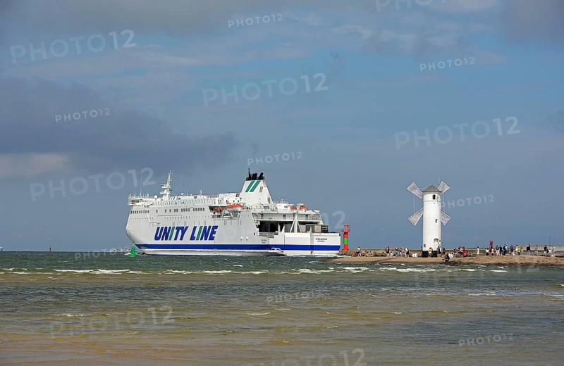 Mill beacon with ferry