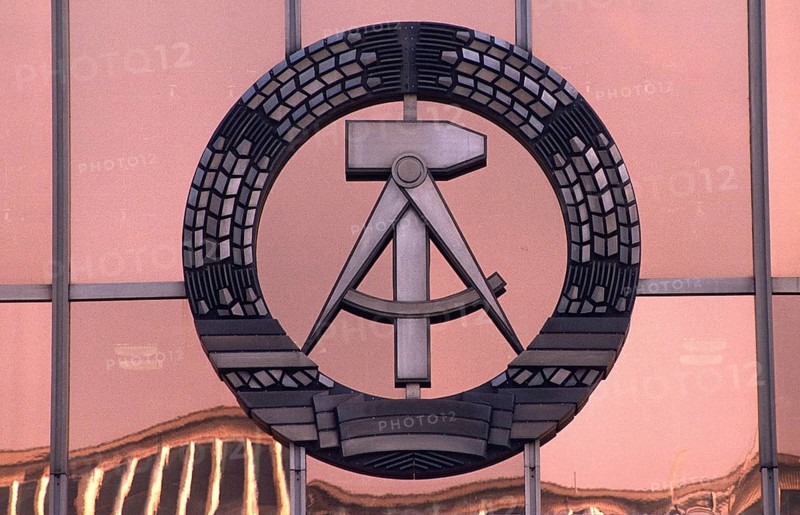 Shortly after the fall of the Berlin Wall Palast der Republik