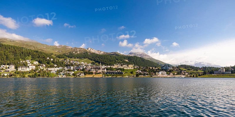 St. Moritz-Dorf and Lake St. Moritz