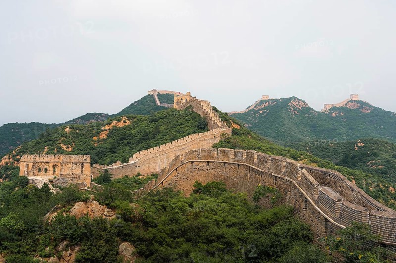 View of the Great Wall of China