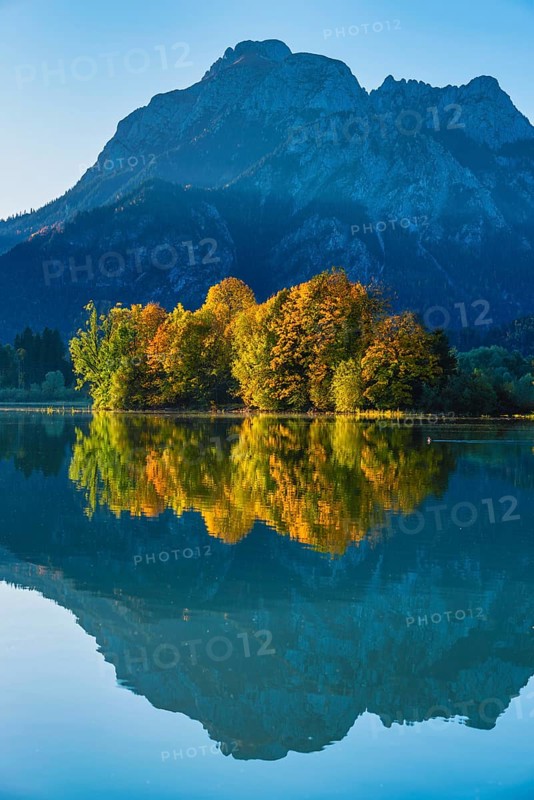 Forggensee in autumn