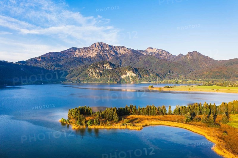 Lake Kochel near Kochel