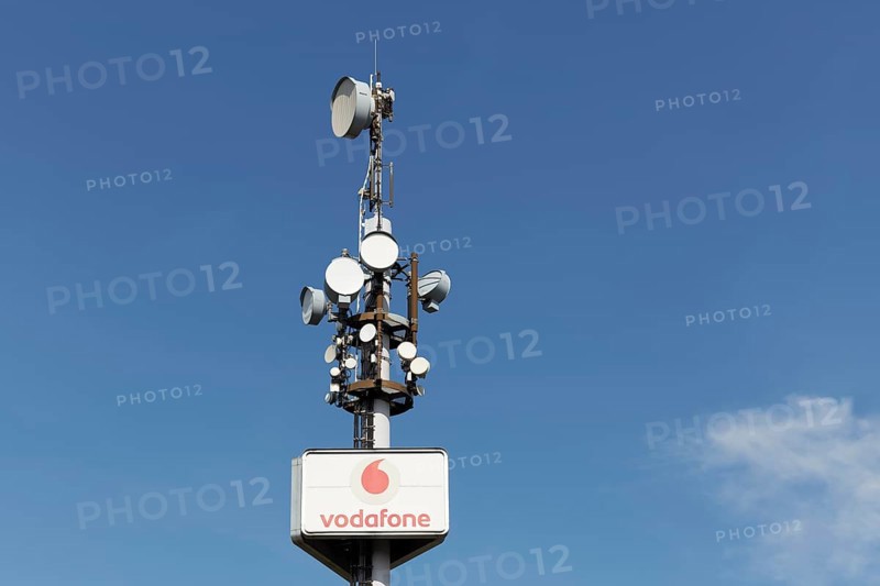 5G mobile phone mast from Vodafone