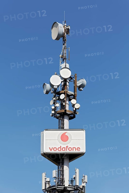 5G mobile phone mast from Vodafone