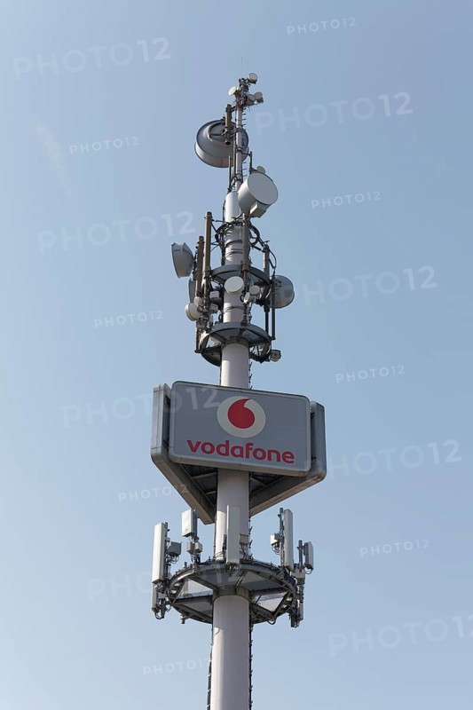 5G mobile phone mast from Vodafone