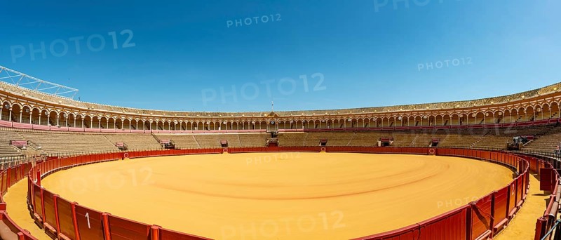 Empty bullring