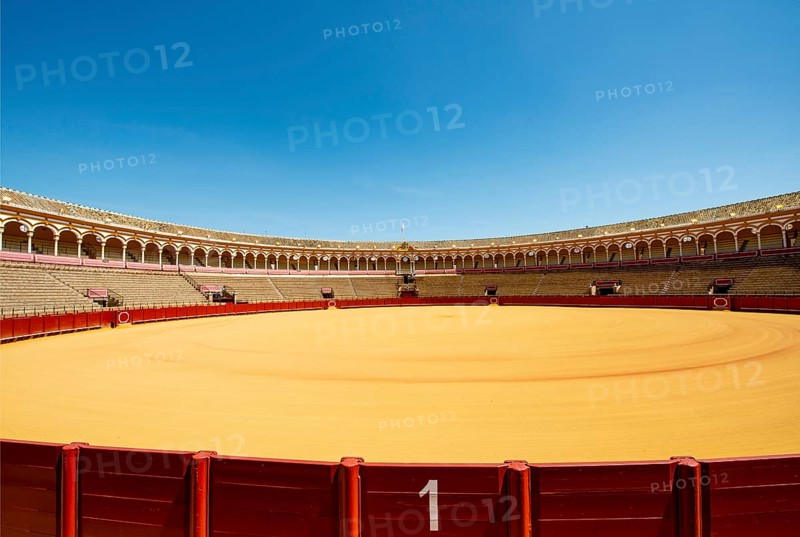 Empty bullring
