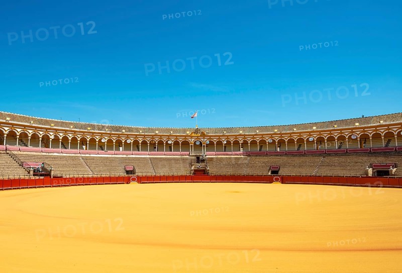 Empty bullring