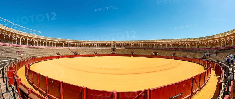 Empty bullring