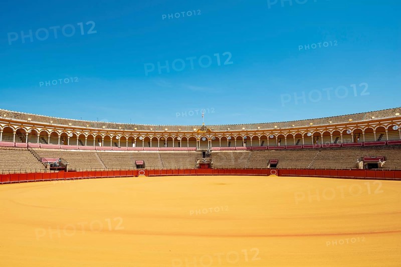 Empty bullring