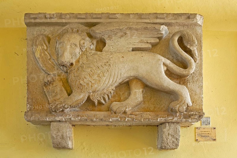Lion of St. Mark from the 15th century