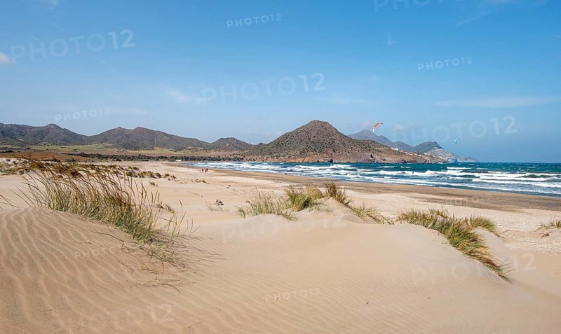 Sand dunes on the beach