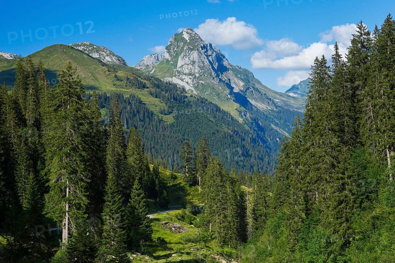 Glarner Alps at the Pragelpass