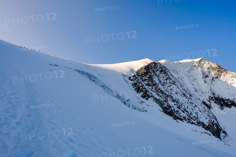 Mountaineer below the Grossvenediger