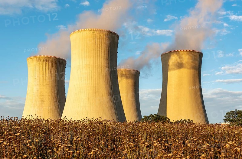 Natural draft wet cooling towers of Dukovany Nuclear Power Station