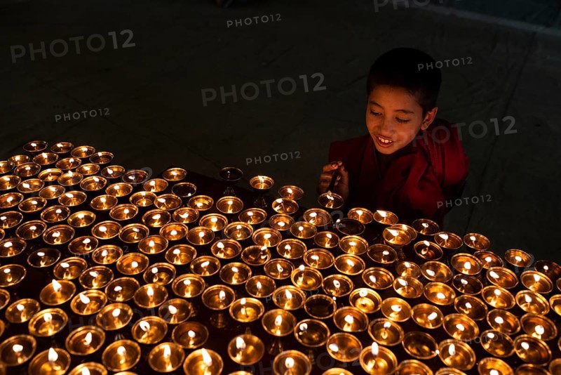 Buddhist children's monk