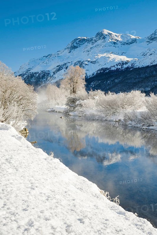 River Inn with Piz Rosatsch