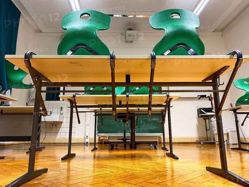 Empty classroom