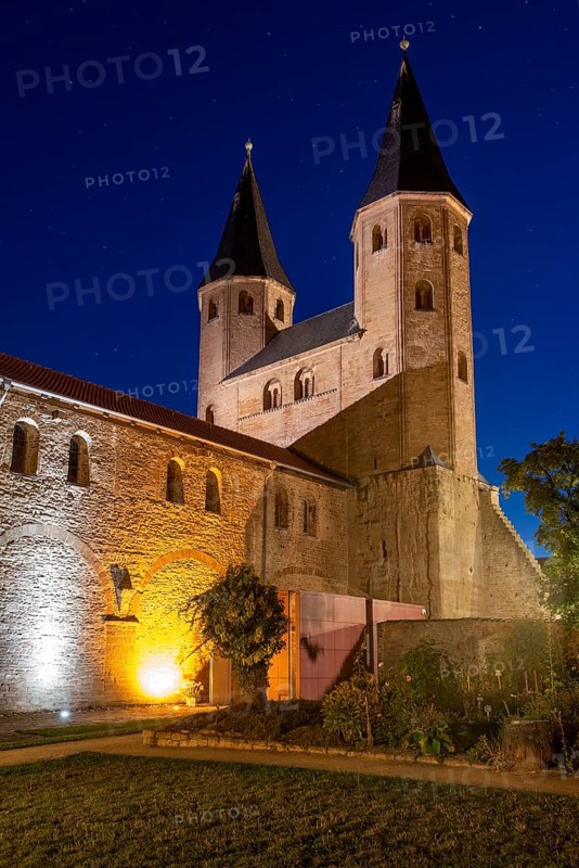 Druebeck Monastery at the blue hour