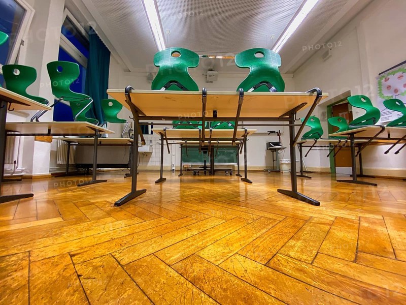 Empty classroom