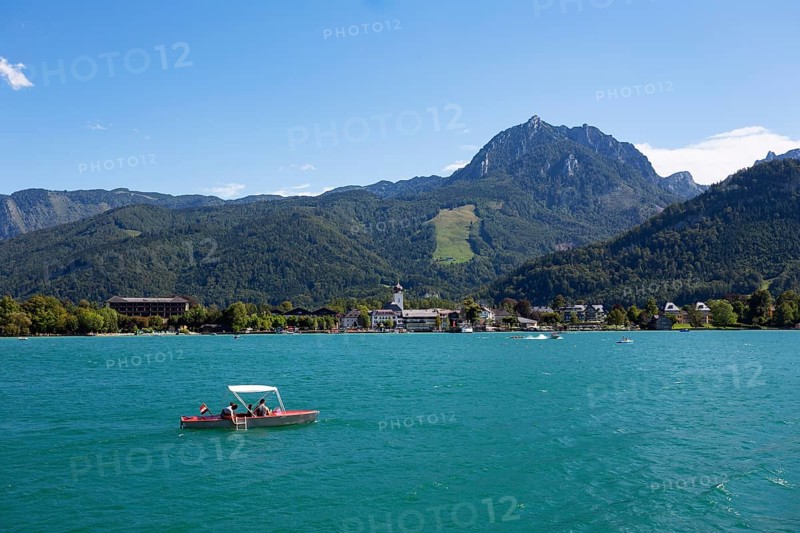 Strobl am Wolfgangsee with Rettenkogel