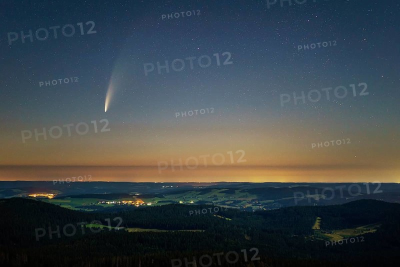 View from Feldberg with Comet Neowise