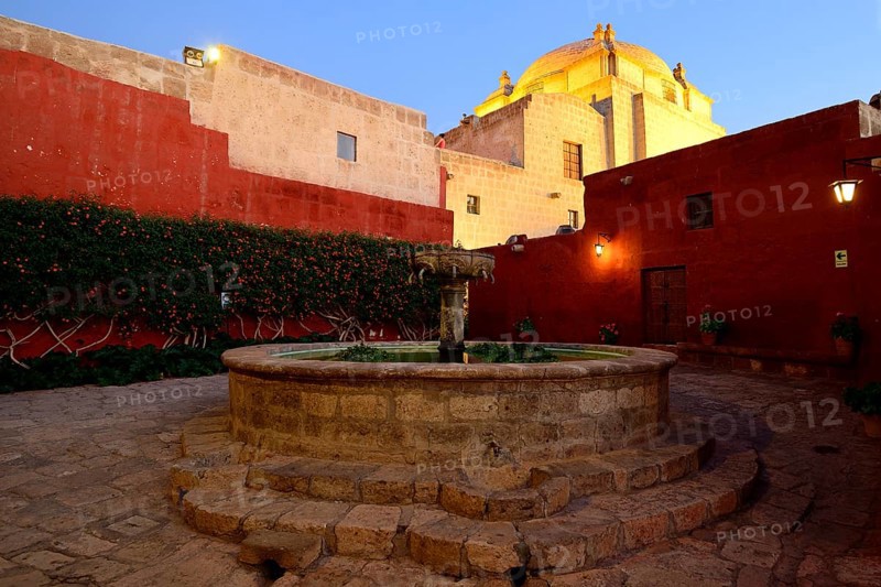 Santa Catalina convent in the evening