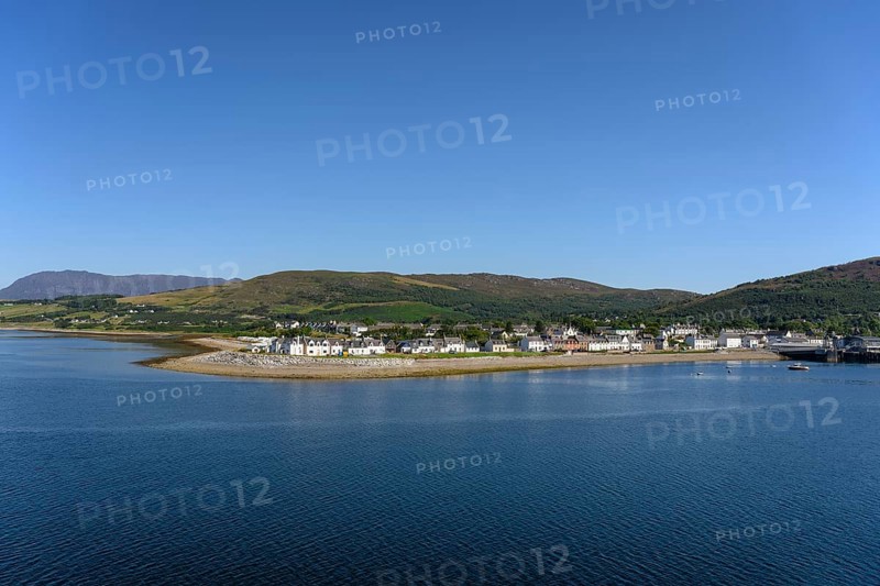 The fishing village of Ullapool on Loch Broom