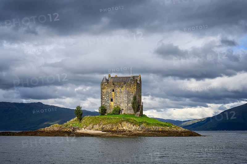 Castle Stalker in Loch Laich