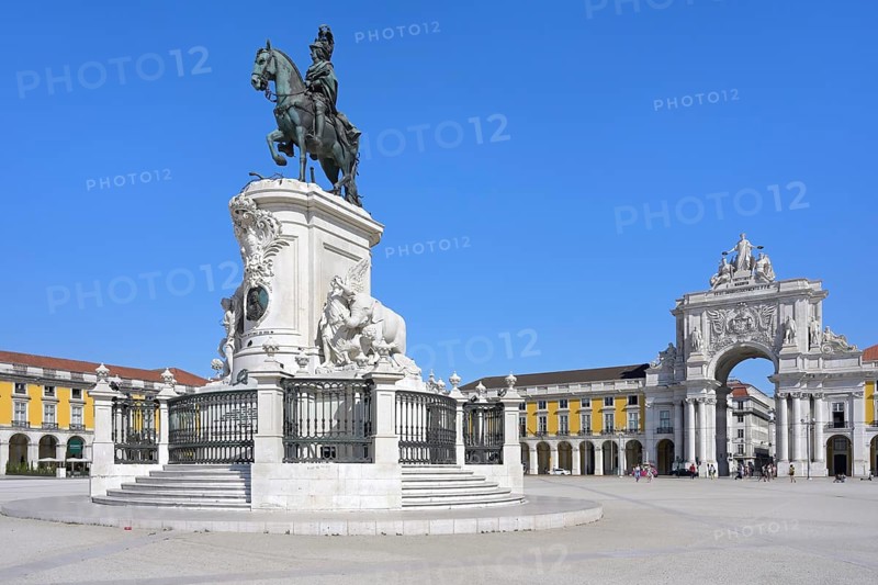 King Jose I equestrian statue