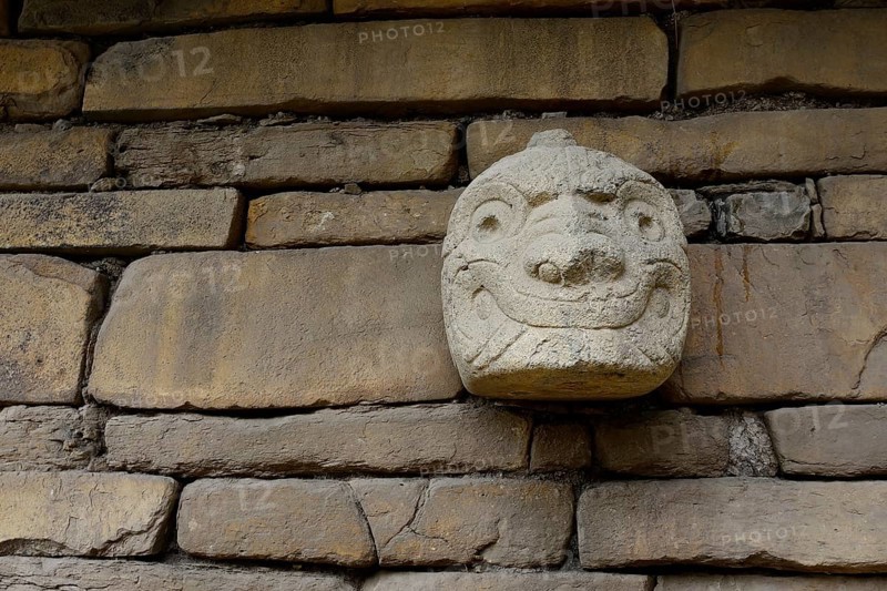 Stone head