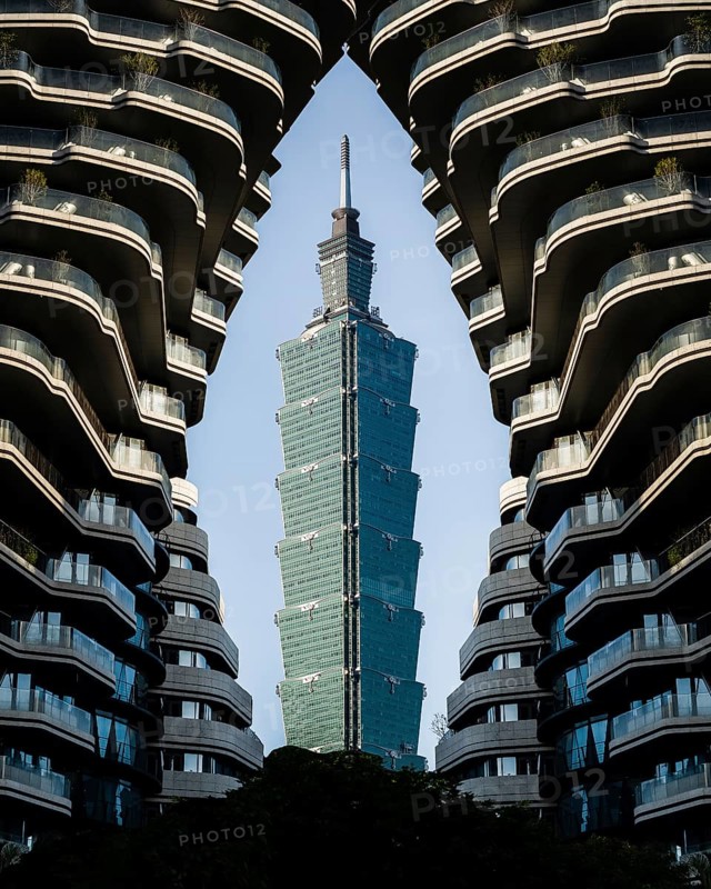 View of Taipei 101 Tower