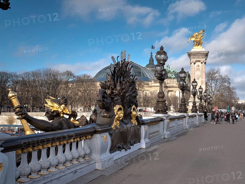 Pont Alexandre III Bridge over the Seine