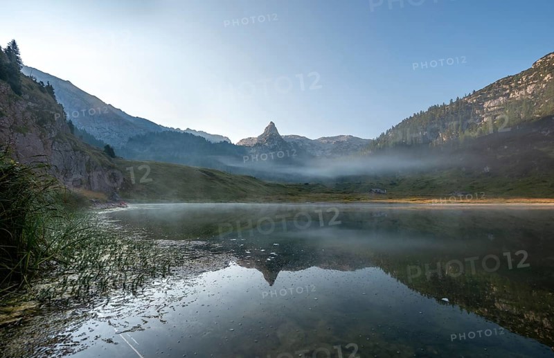 Schottmalhorn reflected in the Funtensee