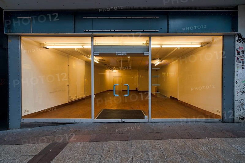 Vacant shop in the city centre