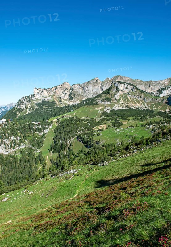 View of the Rofan Mountains