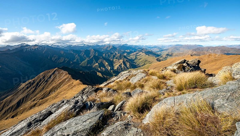 Mountain views from the summit of Ben Lomond