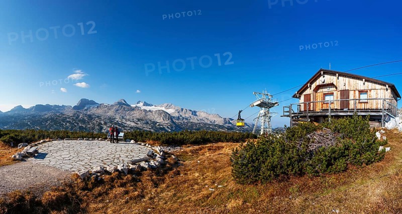View from the World Heritage Site to the Hoher Dachstein