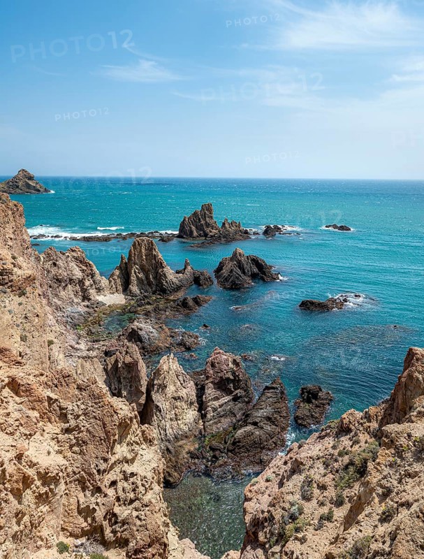 Rugged rocky coast
