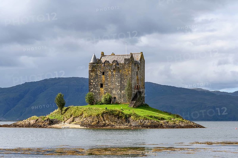 Castle Stalker in Loch Laich