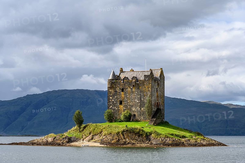 Castle Stalker in Loch Laich