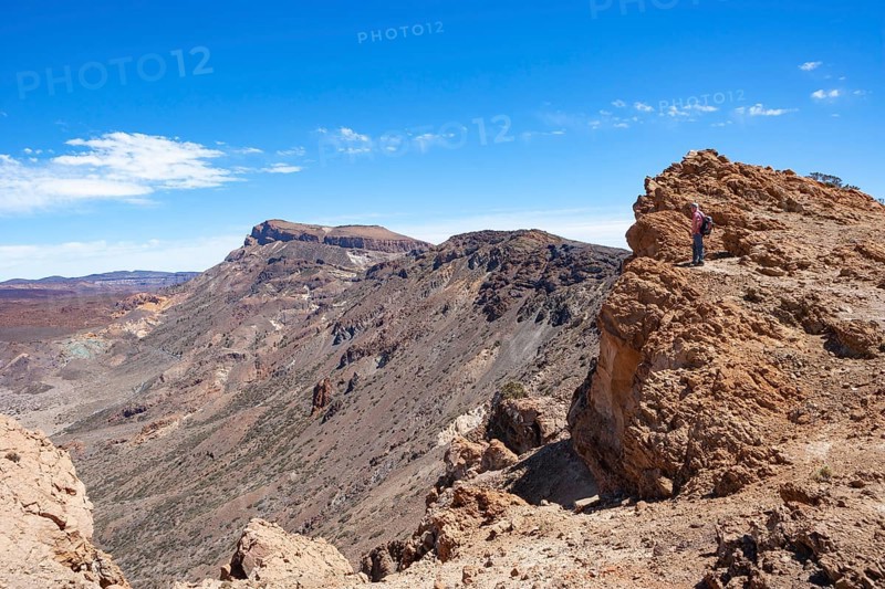 View from Sombrero de Chasna to the Canadas