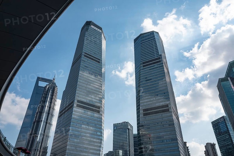 Skyscrapers of the Pudong Financial District