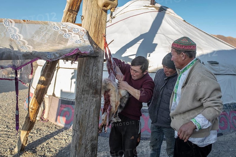 Spai Bashakhan with his sons