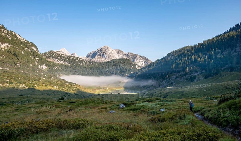 Funtensee in the morning fog