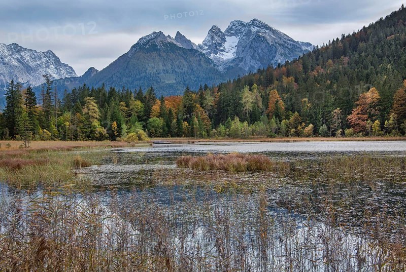 Lake Taubensee with Hochkalter