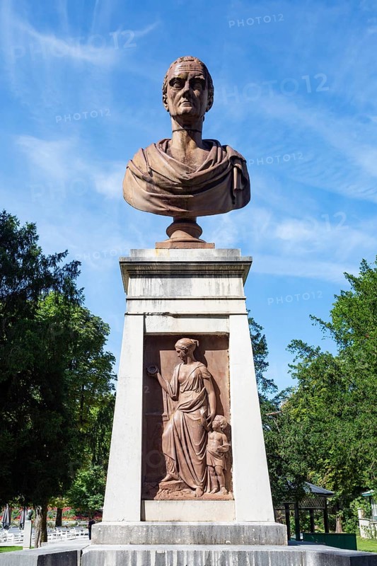 Wirer monument in the spa gardens