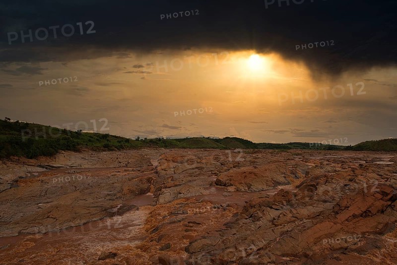 Betsiboka River on the west coast of Madagascar