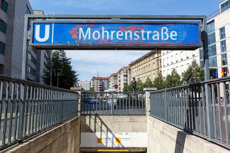Mohrenstrasse Berlin subway Metro subway station Station U Bahn